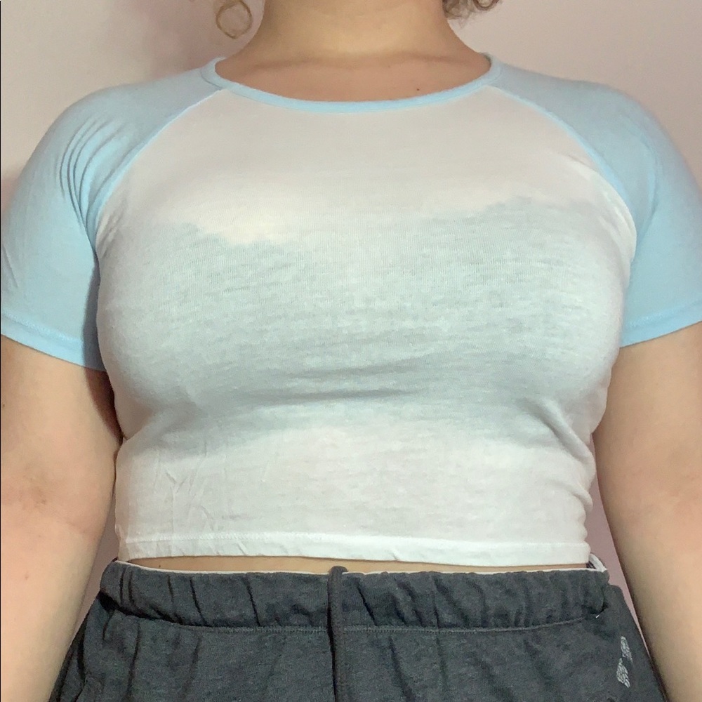 Blue Baseball tee from Pacsun